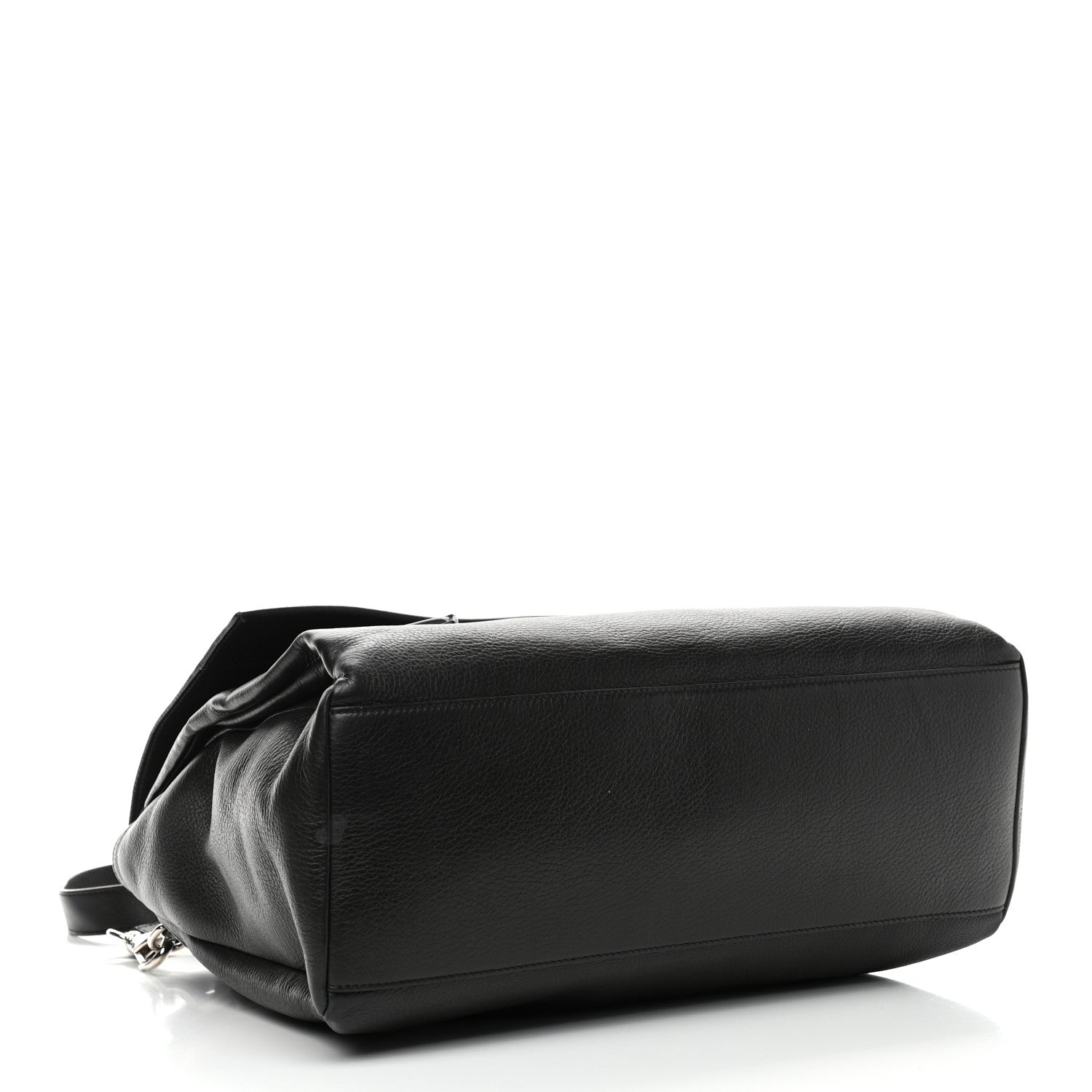 Givenchy Waxy Grained Calfskin Medium Pandora Pure Flap Bag Black 4 of 9