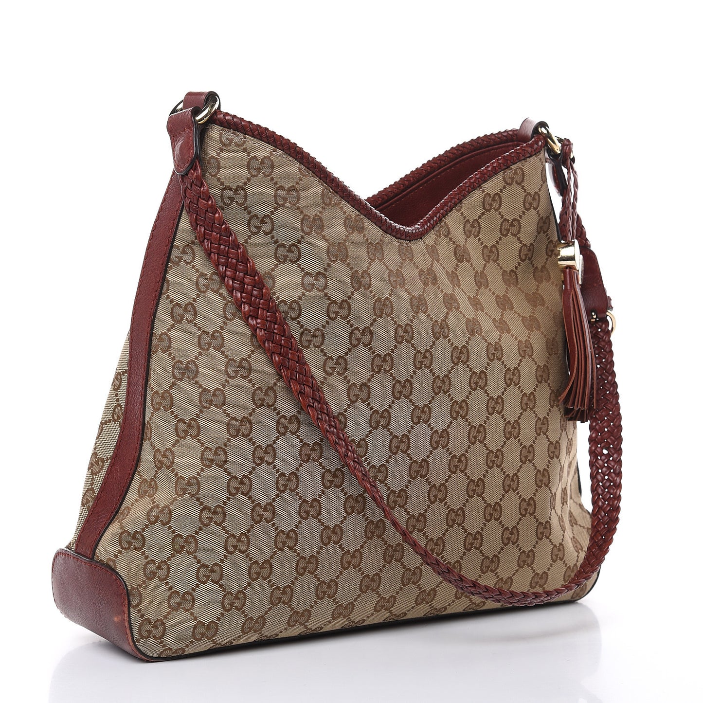 Monogram Medium Marrakech Hobo Red