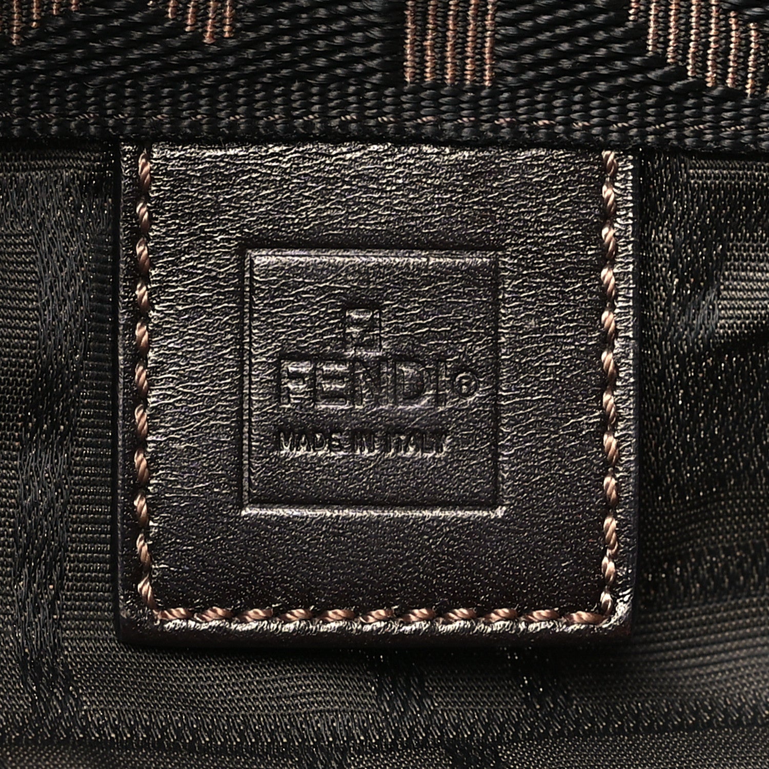Fendi Zucca Shopping Tote Tobacco 6 of 15