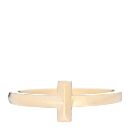 Tiffany 18K Yellow Gold T T1 Ring 52 6 1 of 5