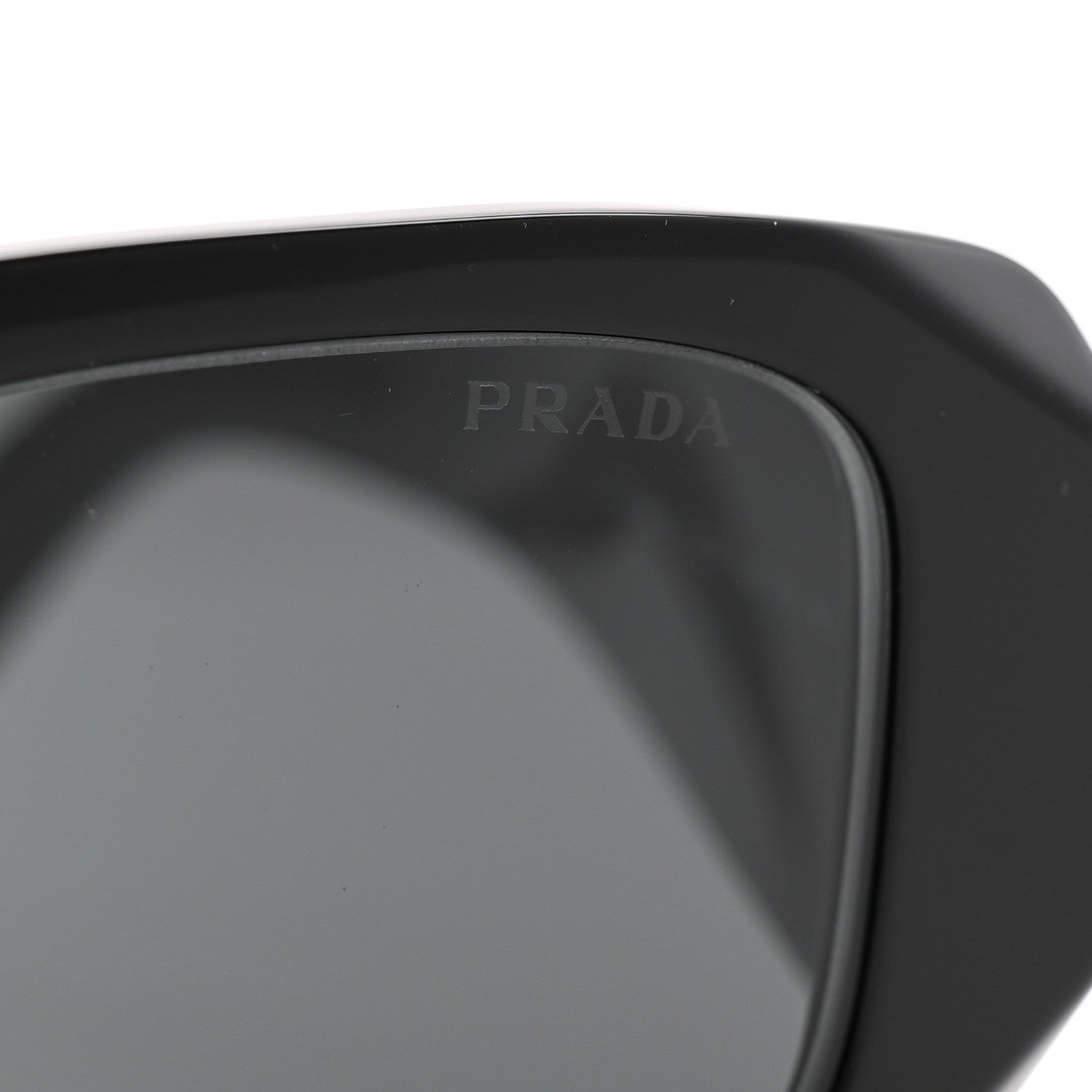 Prada Acetate Symbole Sunglasses SPR 17W Black 8 of 9