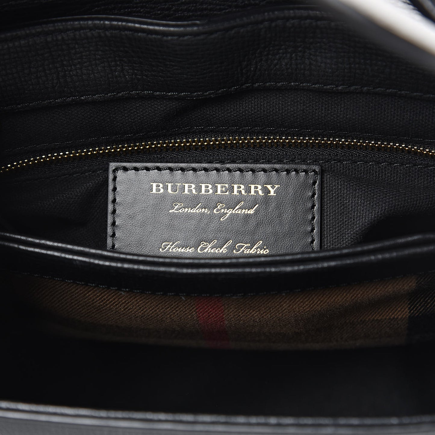 Derby Calfskin House Check Small Camberley Black