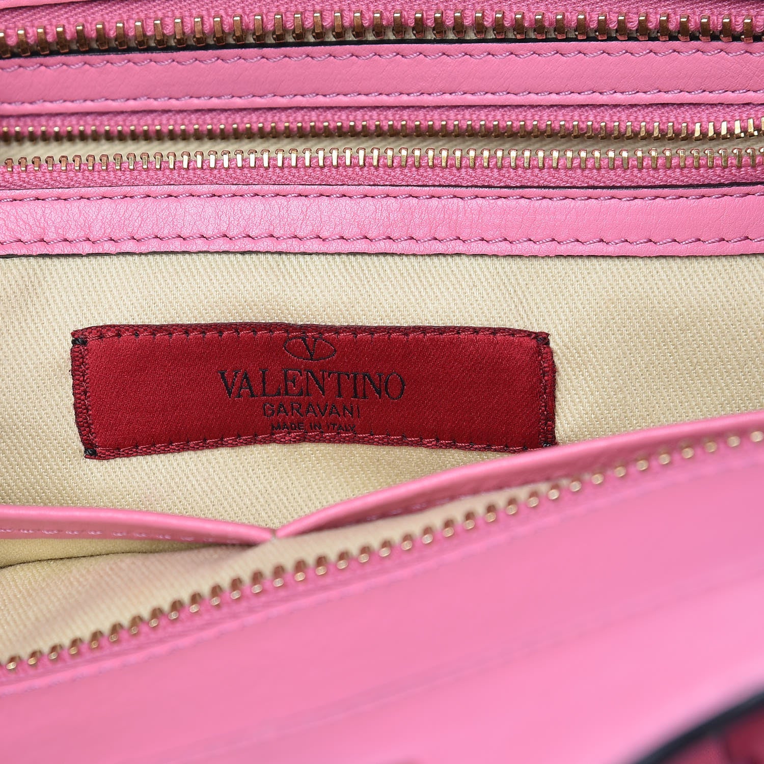 Valentino Garavani Vitello Rockstud Double Handle Tote Ninphea 6 of 13