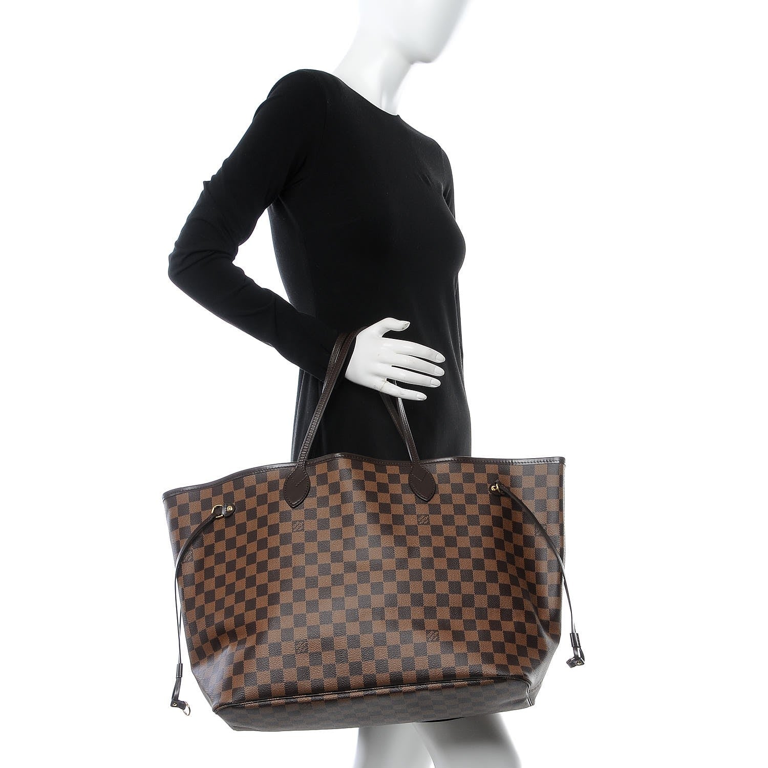 Louis Vuitton Damier Ebene Neo Neverfull GM 2 of 9