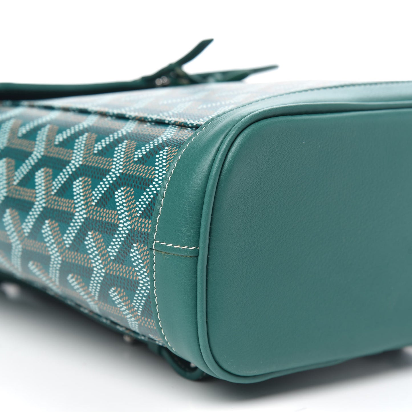 Goyardine Calfskin Mini Alpin Backpack Green