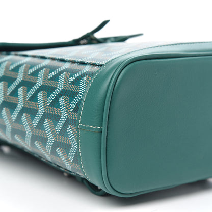 Goyard Goyardine Calfskin Mini Alpin Backpack Green 7 of 9