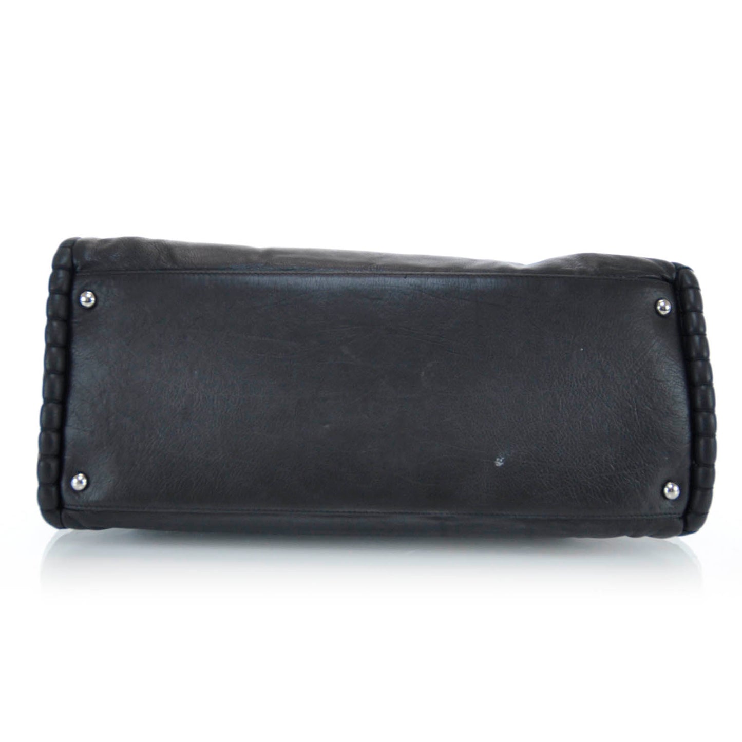 Calfskin On the Bund Tote Black