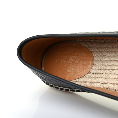 Gucci Microguccissima Signature Espadrilles 37.5 Black 8 of 11