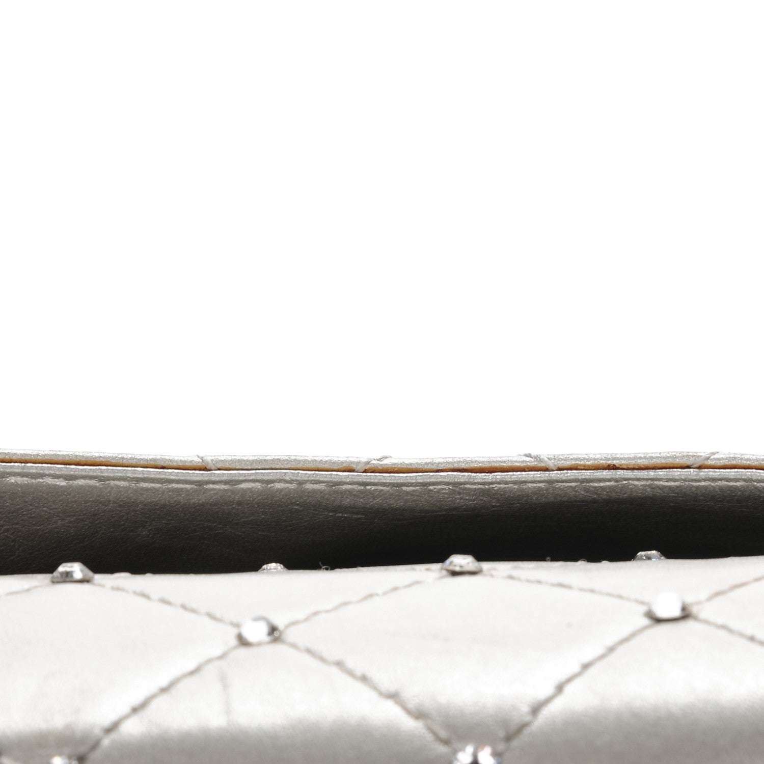 Chanel Metallic Lambskin Crystal 2.55 Reissue 227 Flap Pale Gold 15 of 18