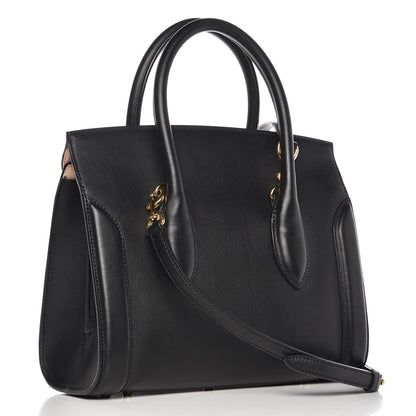 Alexander McQueen Sweet Calfskin Small Heroine 30 Black 3 of 10