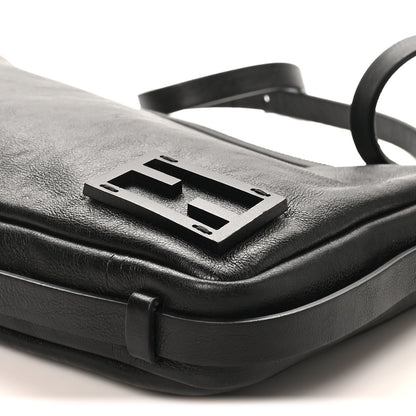 Fendi Vitello Medium Simply Fendi Shoulder Bag Black 10 of 10