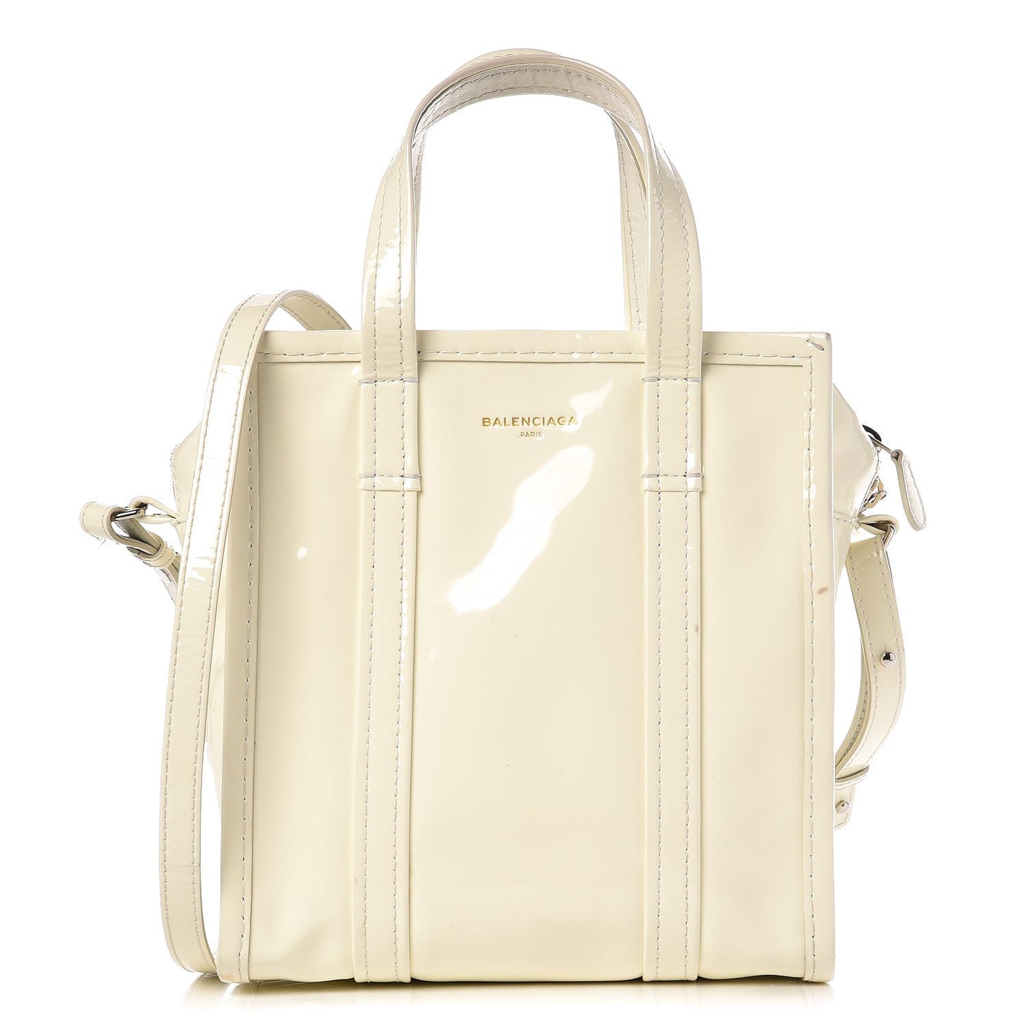 Patent XS Bazar Shopper Tote White