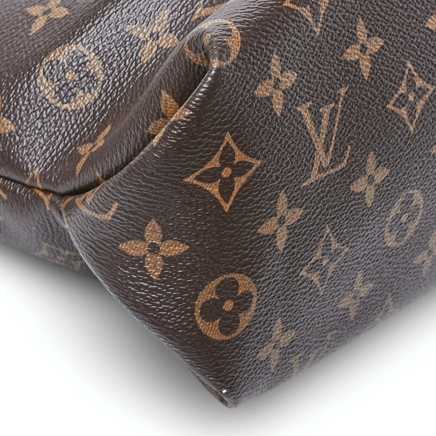 Monogram Flower Zipped Tote PM Black