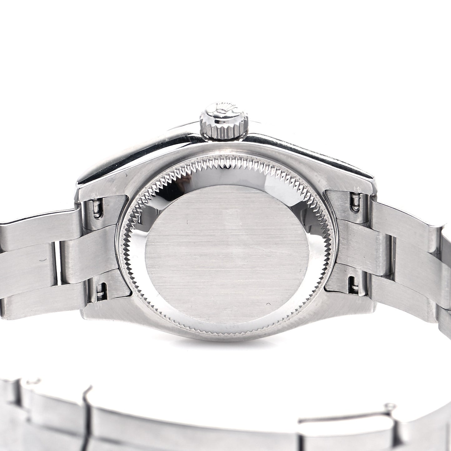 Stainless Steel 26mm Oyster Perpetual Watch Black 176200
