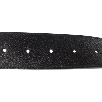 Gucci Textured Dollar Calfskin Double G 40mm Belt 90 36 Dark Cocoa 4 of 4