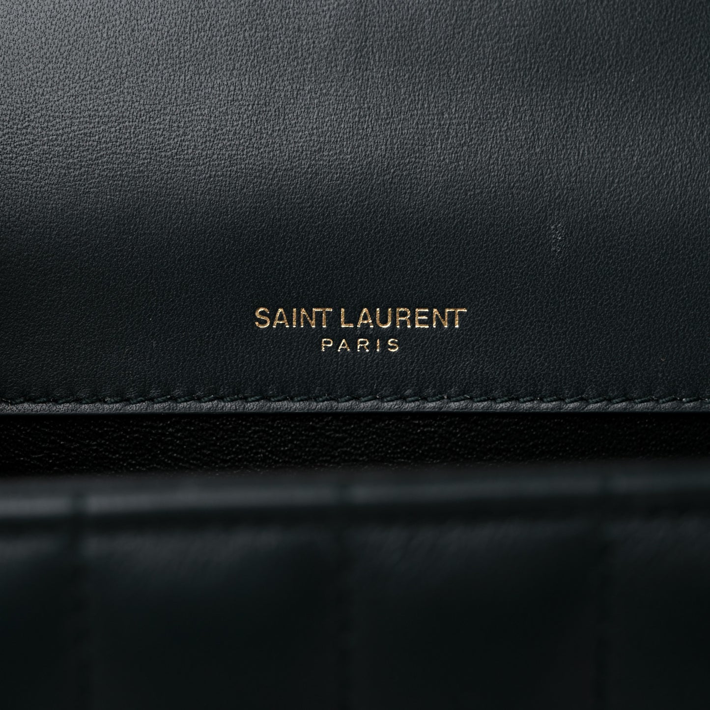 Lambskin Matelasse Monogram Medium Vicky Chain Bag Algae