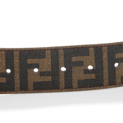 Fendi Zucca Spalmati College Belt 100 40 Tobacco Blue 5 of 6