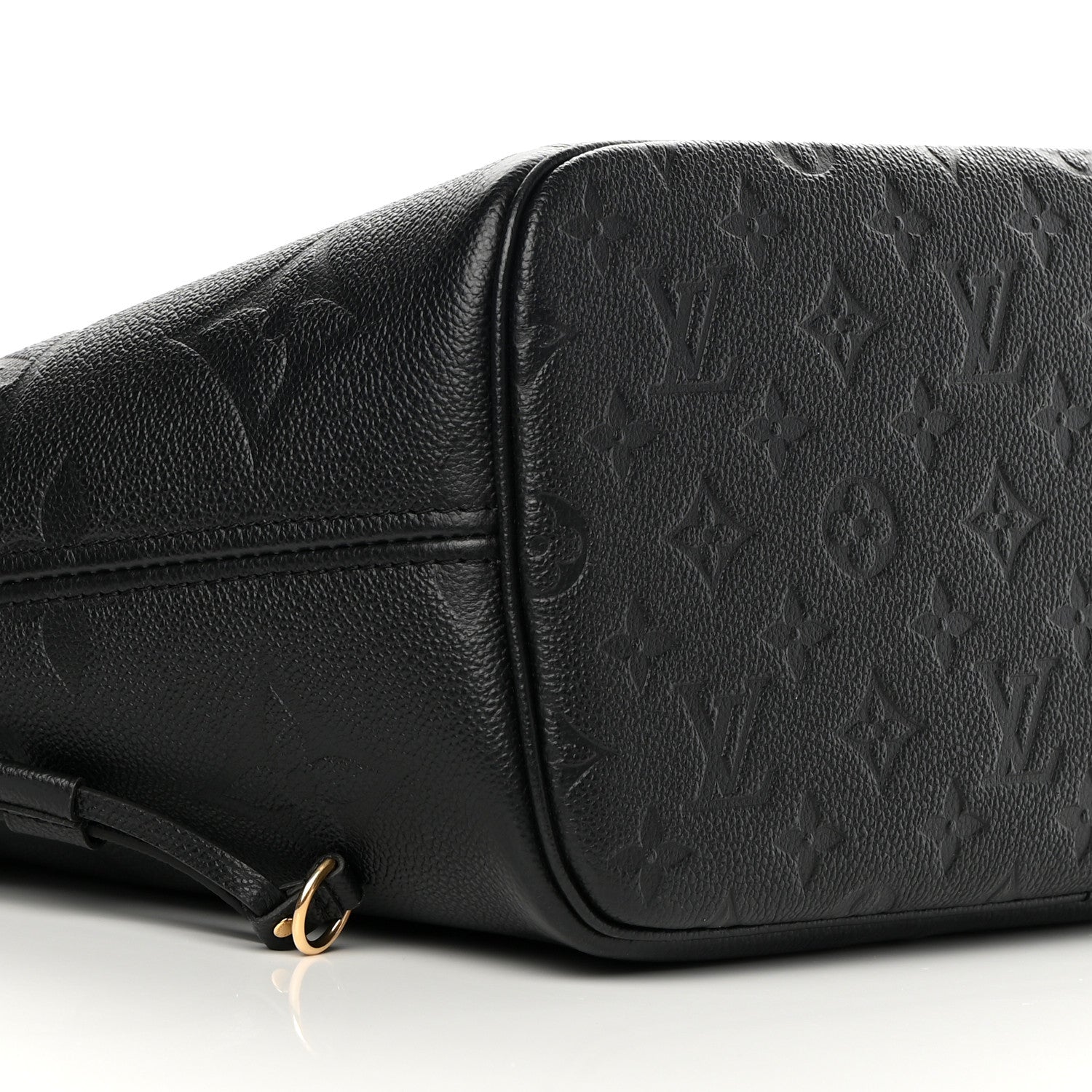 Louis Vuitton Empreinte Monogram Giant Neverfull MM Black 8 of 9