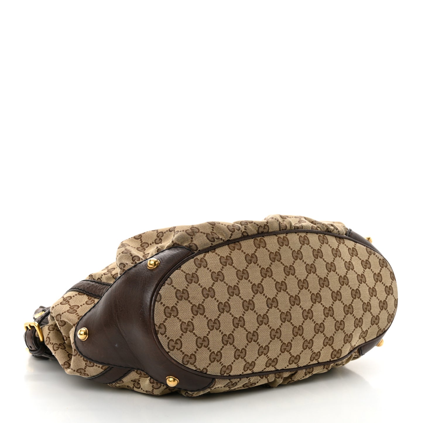 Monogram Medium Jockey Tote Dark Brown