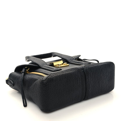 3.1 Phillip Lim Textured Calfskin Mini Pashli Satchel Black 4 of 11