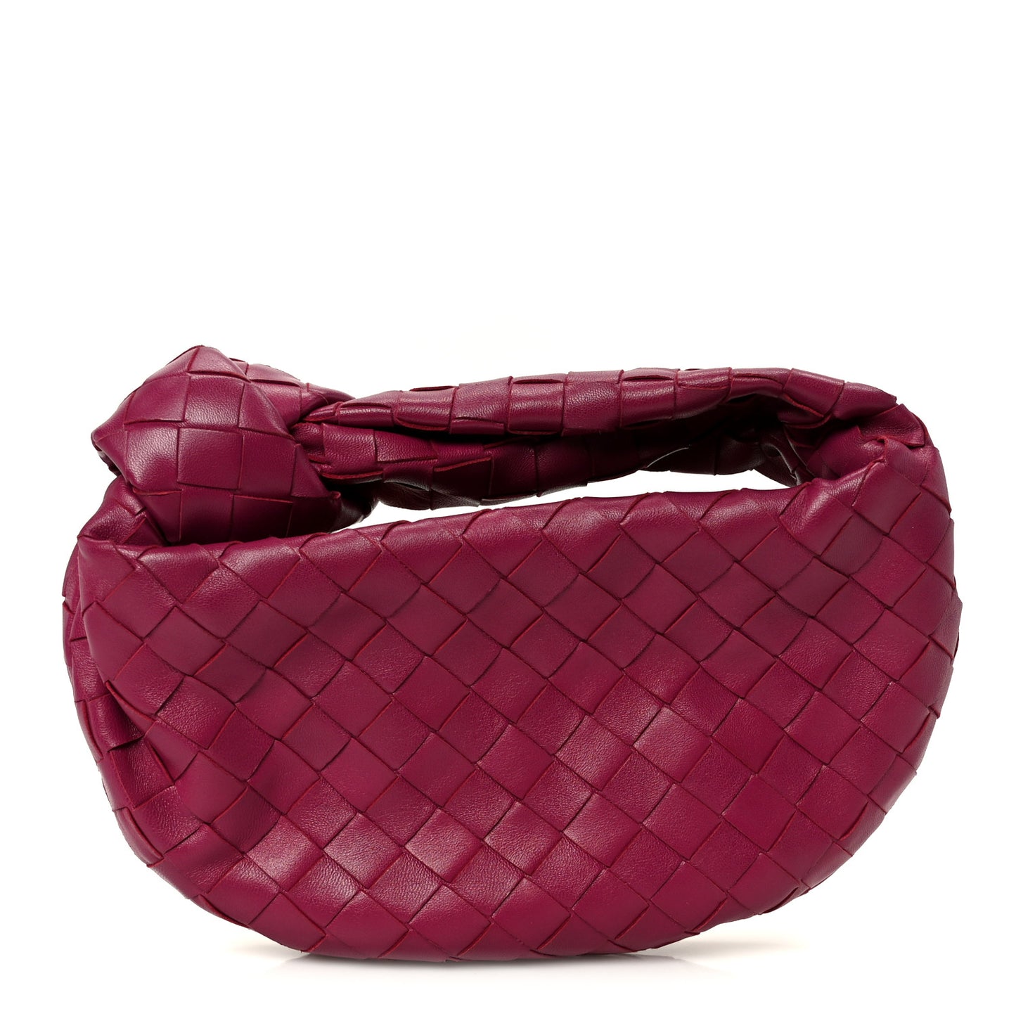 Nappa Intrecciato Mini Jodie Cinnabar