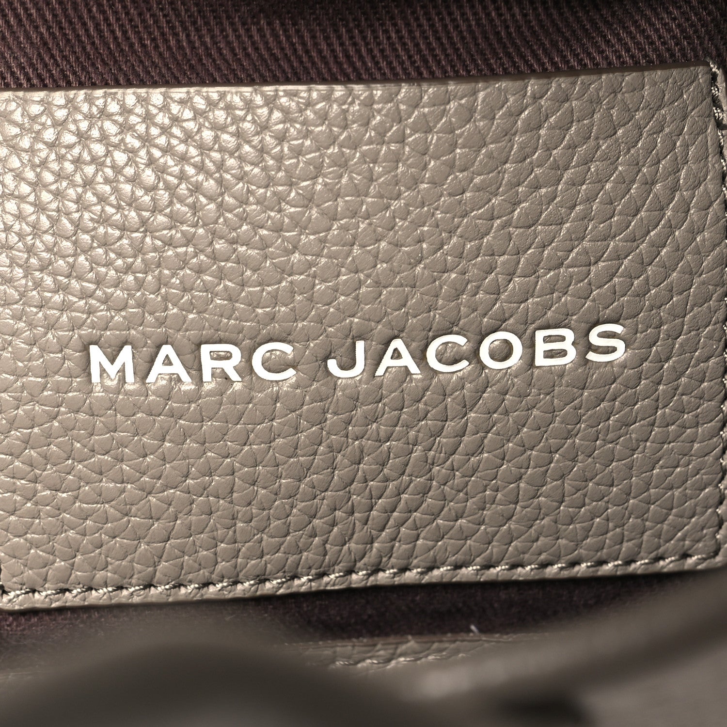 Marc Jacobs Grained Calfskin Small The Tote Bag Cement 6 of 12