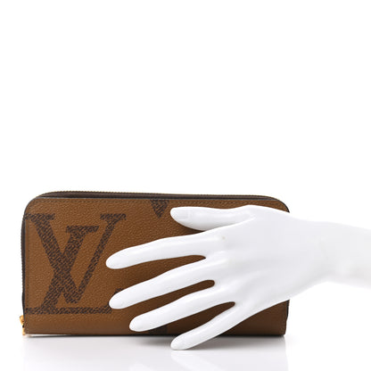 Louis Vuitton Reverse Monogram Giant Zippy Wallet 2 of 6