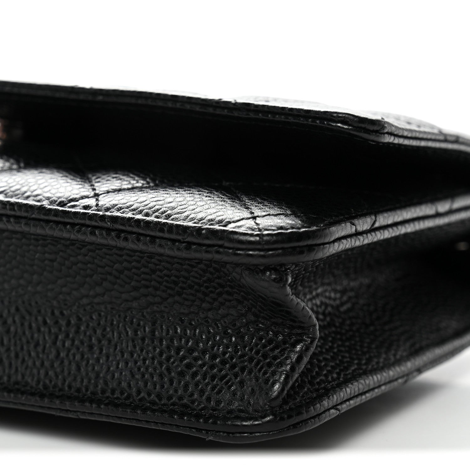 Chanel Caviar Quilted Wallet On Chain WOC Black 11 of 11