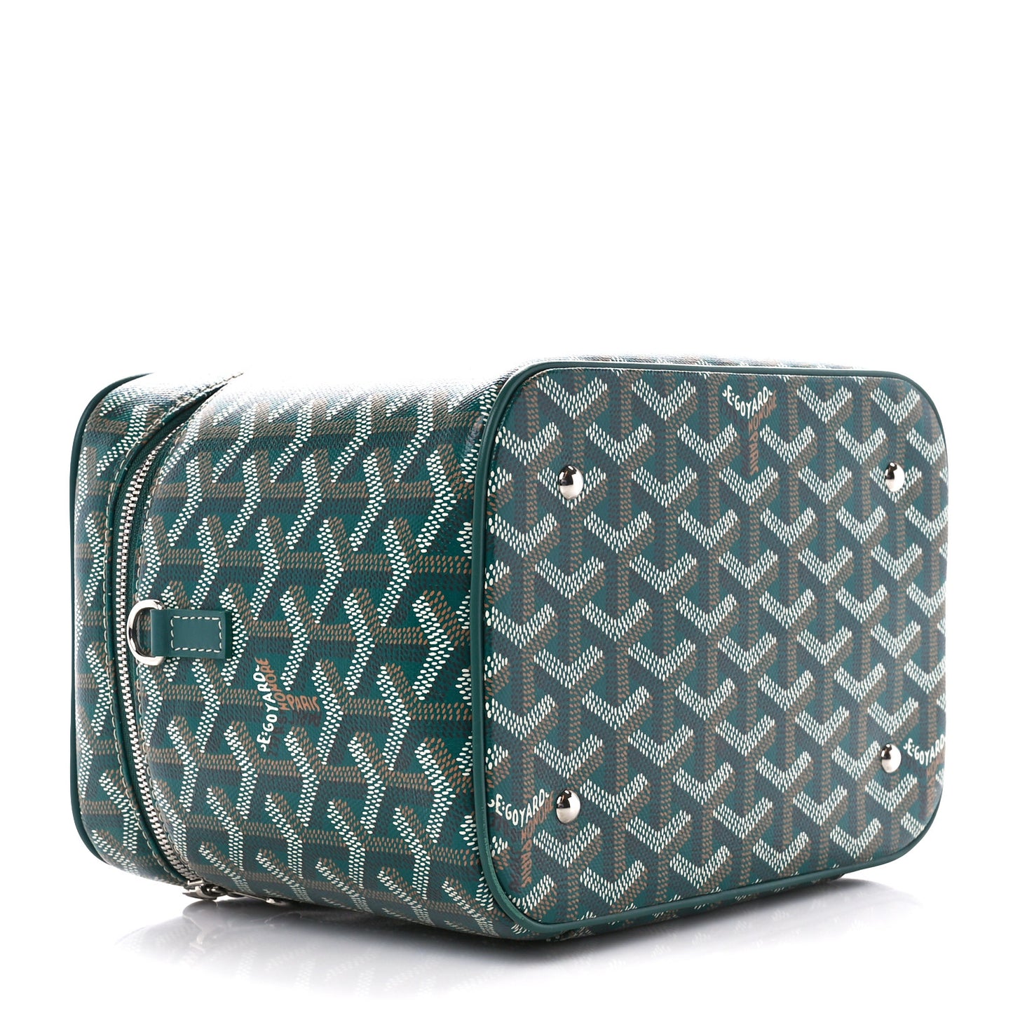 Goyardine Muse Vanity Case Green