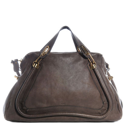 Chloe Calfskin Large Paraty Tote Rock 1 of 9