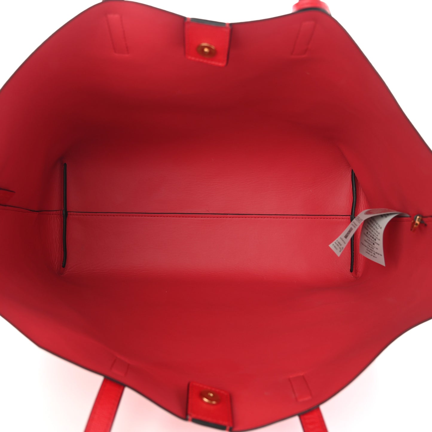 Calfskin Virtus Tote Red