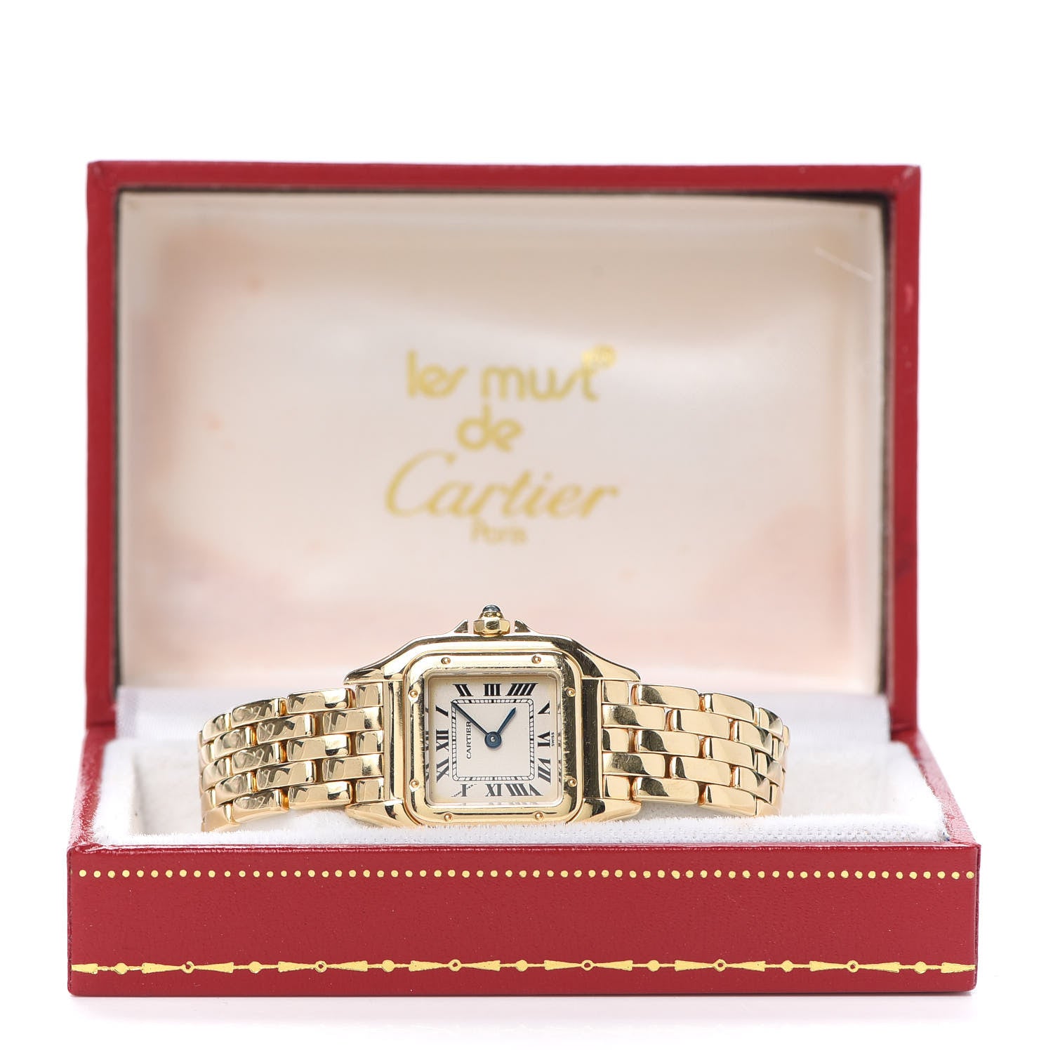 Cartier 18K Yellow Gold 22mm Panthere Quartz Watch 6 of 6