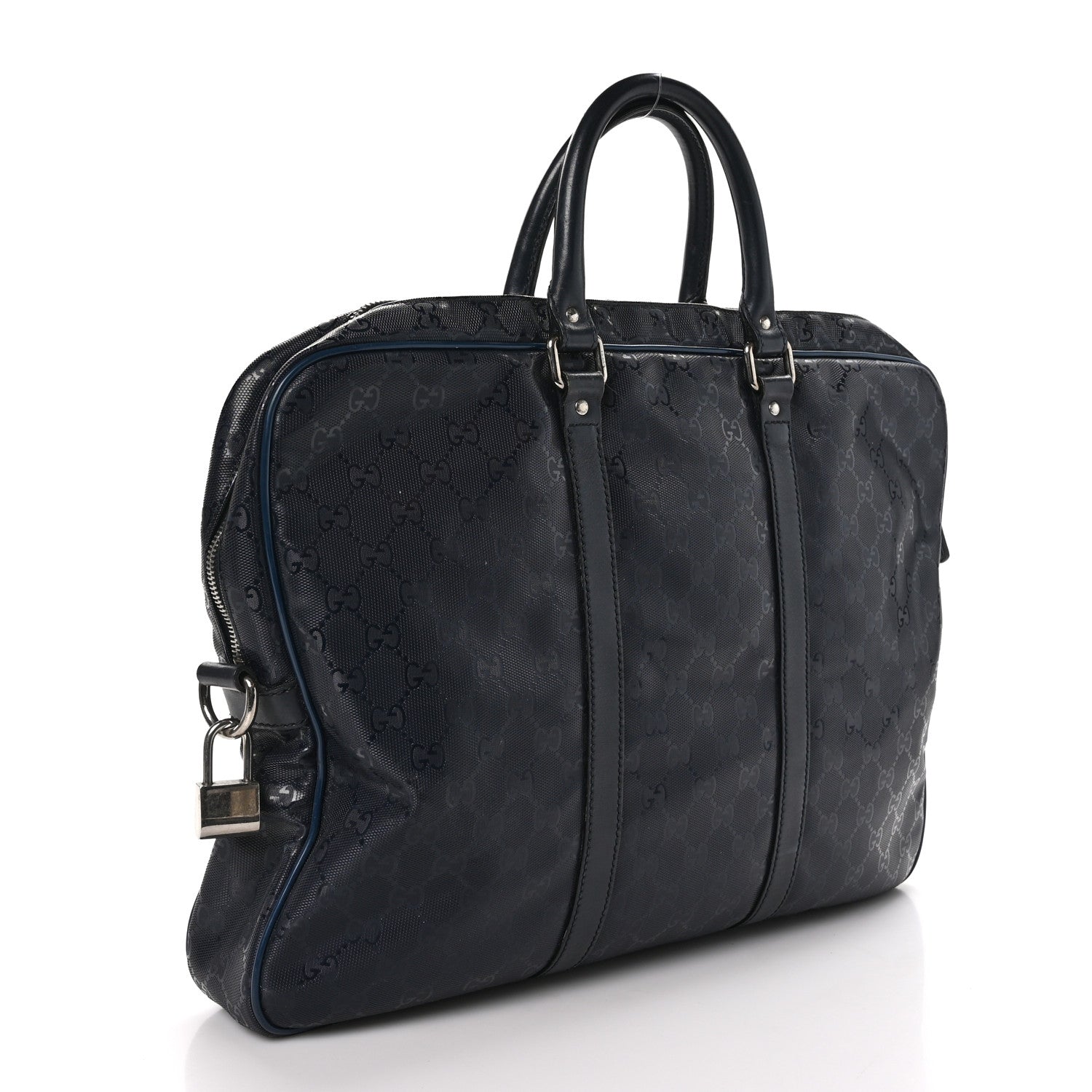 Gucci Imprime Monogram Medium Briefcase Black 3 of 14
