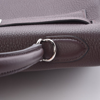 Hermes Togo Kelly Retourne 32 Chocolate 15 of 39