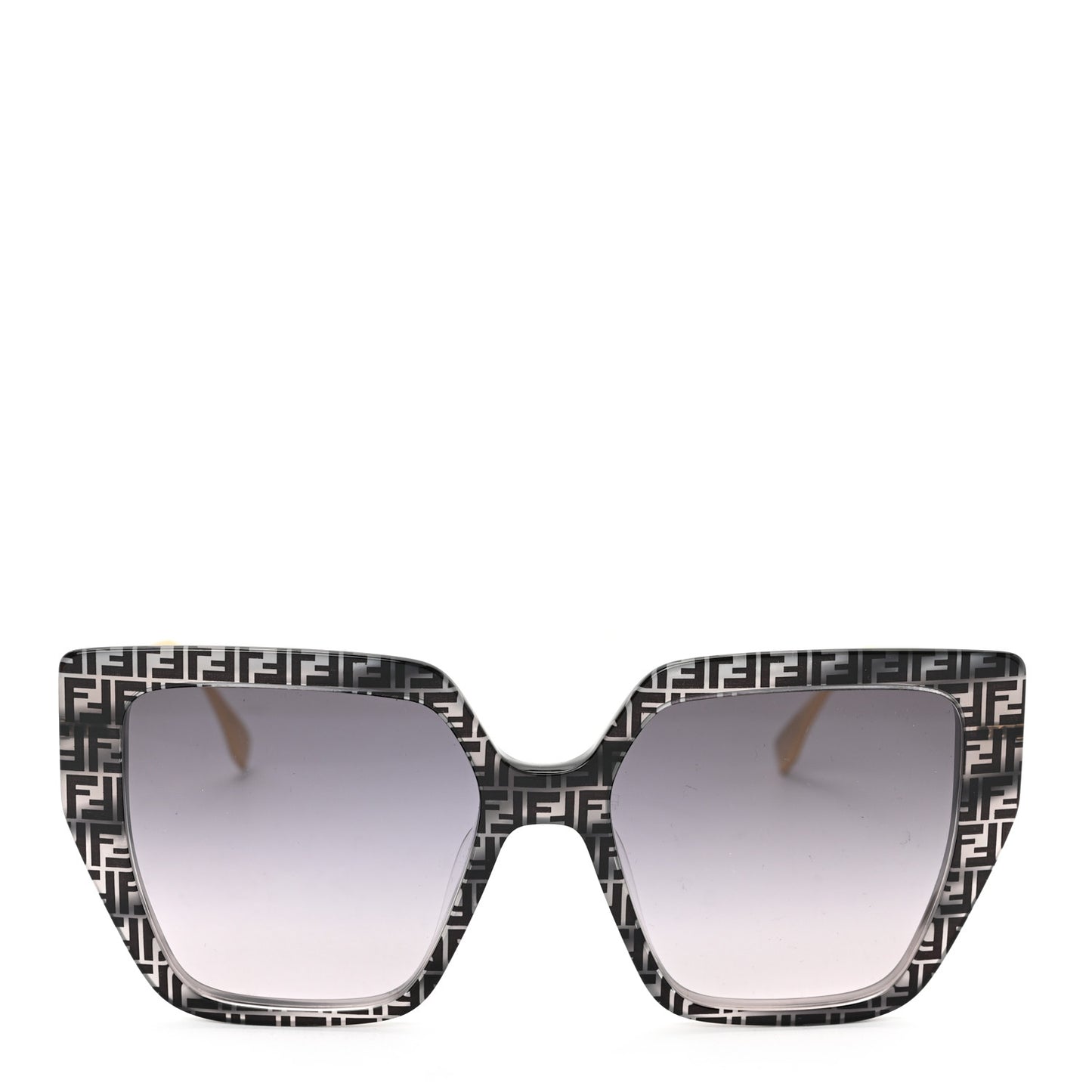 Acetate FF Butterfly Sunglasses FE40012U Black