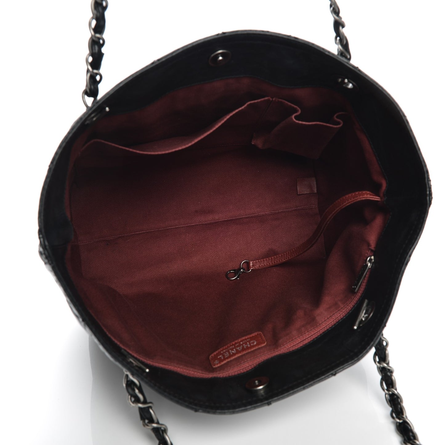 Calfskin Small Shopping In Moscow Tote Black