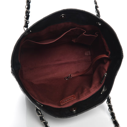 Chanel Calfskin Small Shopping In Moscow Tote Black 5 of 7