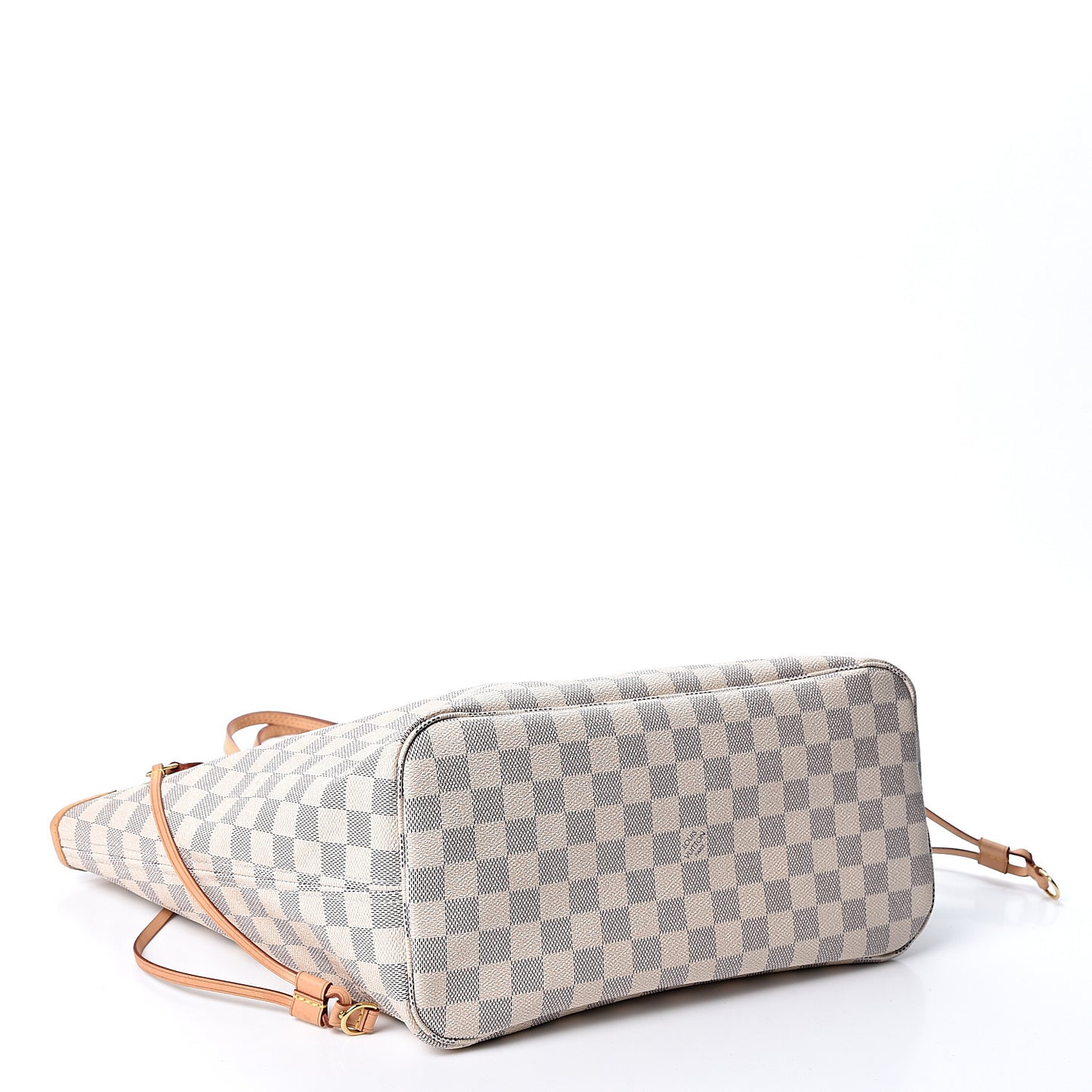 Damier Azur Neo Neverfull MM Rose Ballerine