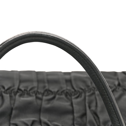 Prada Tessuto Nylon Gaufre Tote Black 12 of 14