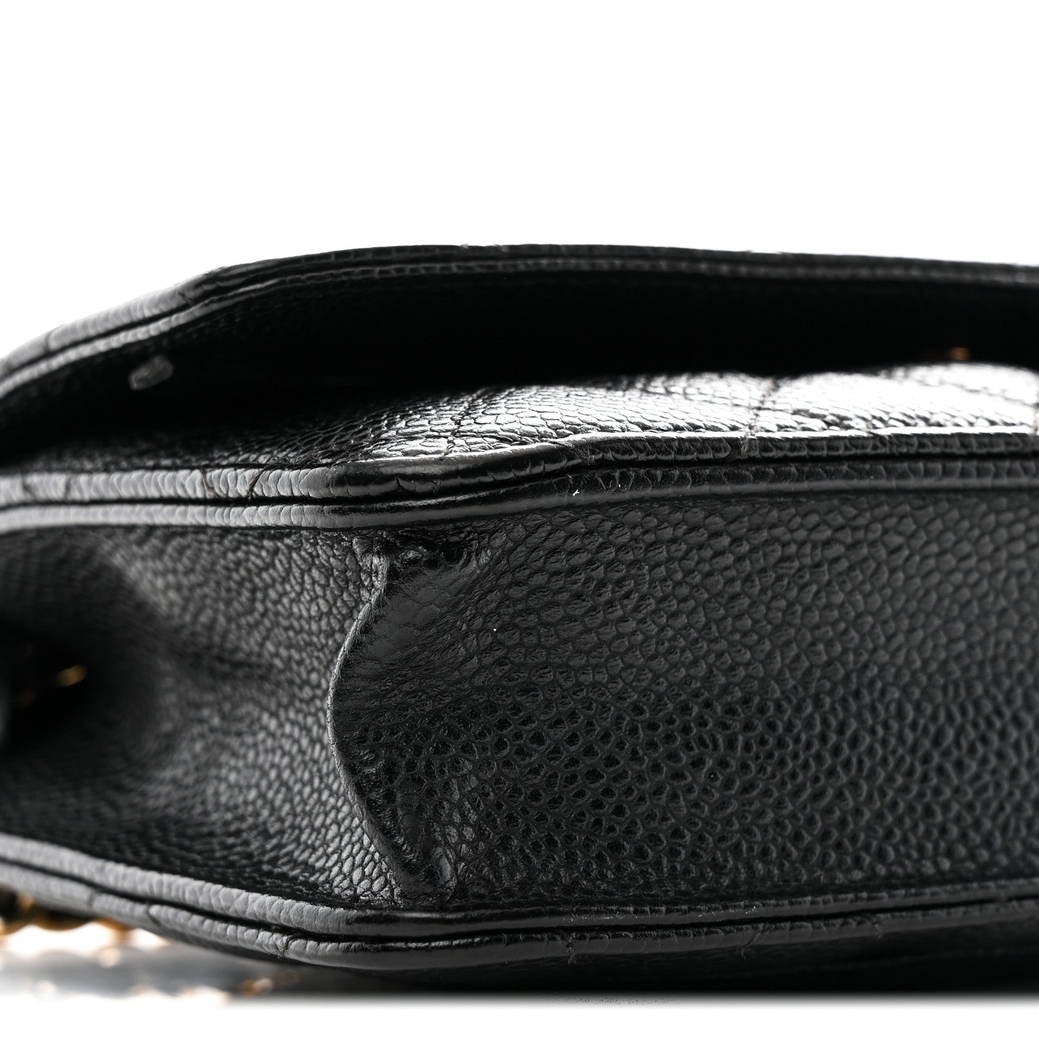 Chanel Caviar Quilted Wallet On Chain WOC Black 9 of 10
