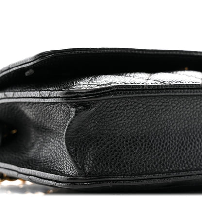 Chanel Caviar Quilted Wallet On Chain WOC Black 9 of 10