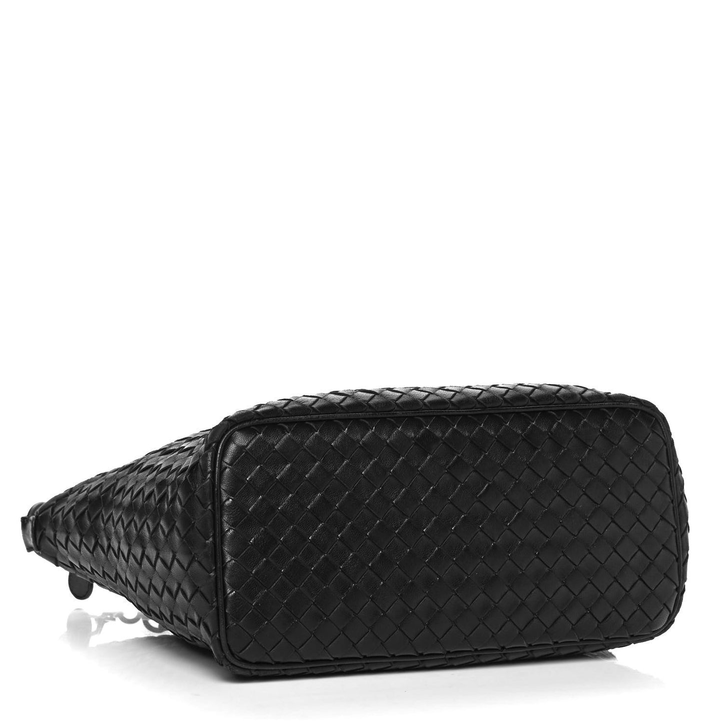 Nappa Intrecciato Small Shoulder Bag Black
