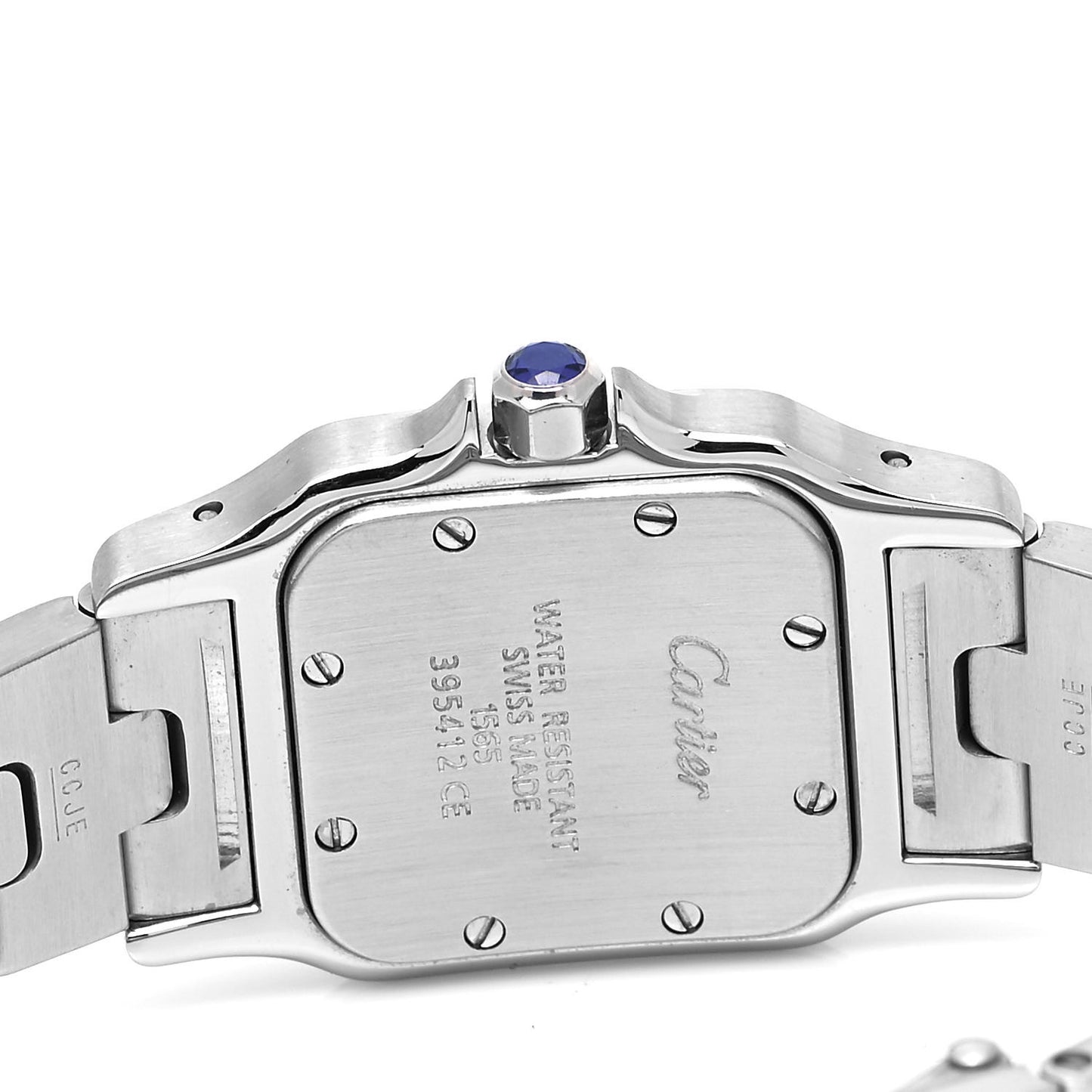 Stainless Steel 24mm Santos de Cartier Galbee Quartz Watch