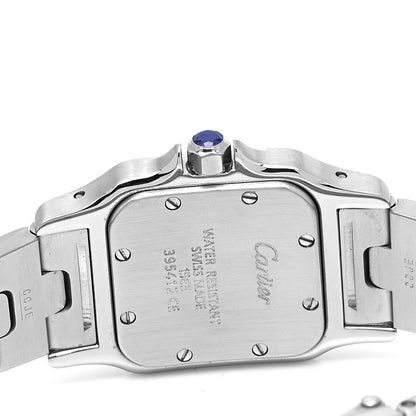 Cartier Stainless Steel 24mm Santos de Cartier Galbee Quartz Watch 4 of 4