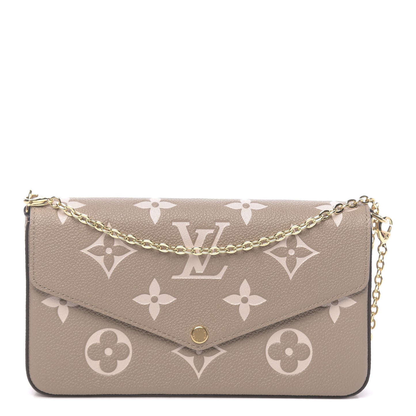 Empreinte Monogram Giant Felicie Pochette Tourterelle Creme
