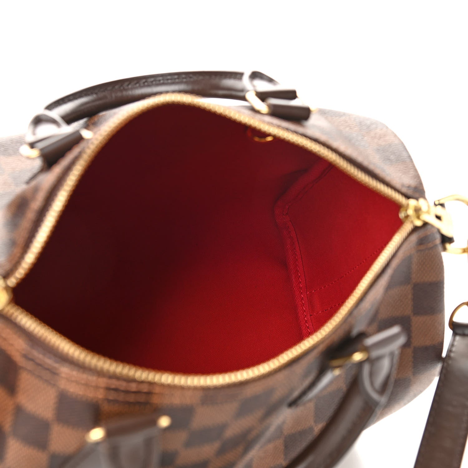 Louis Vuitton Damier Ebene Speedy Bandouliere 25 5 of 11