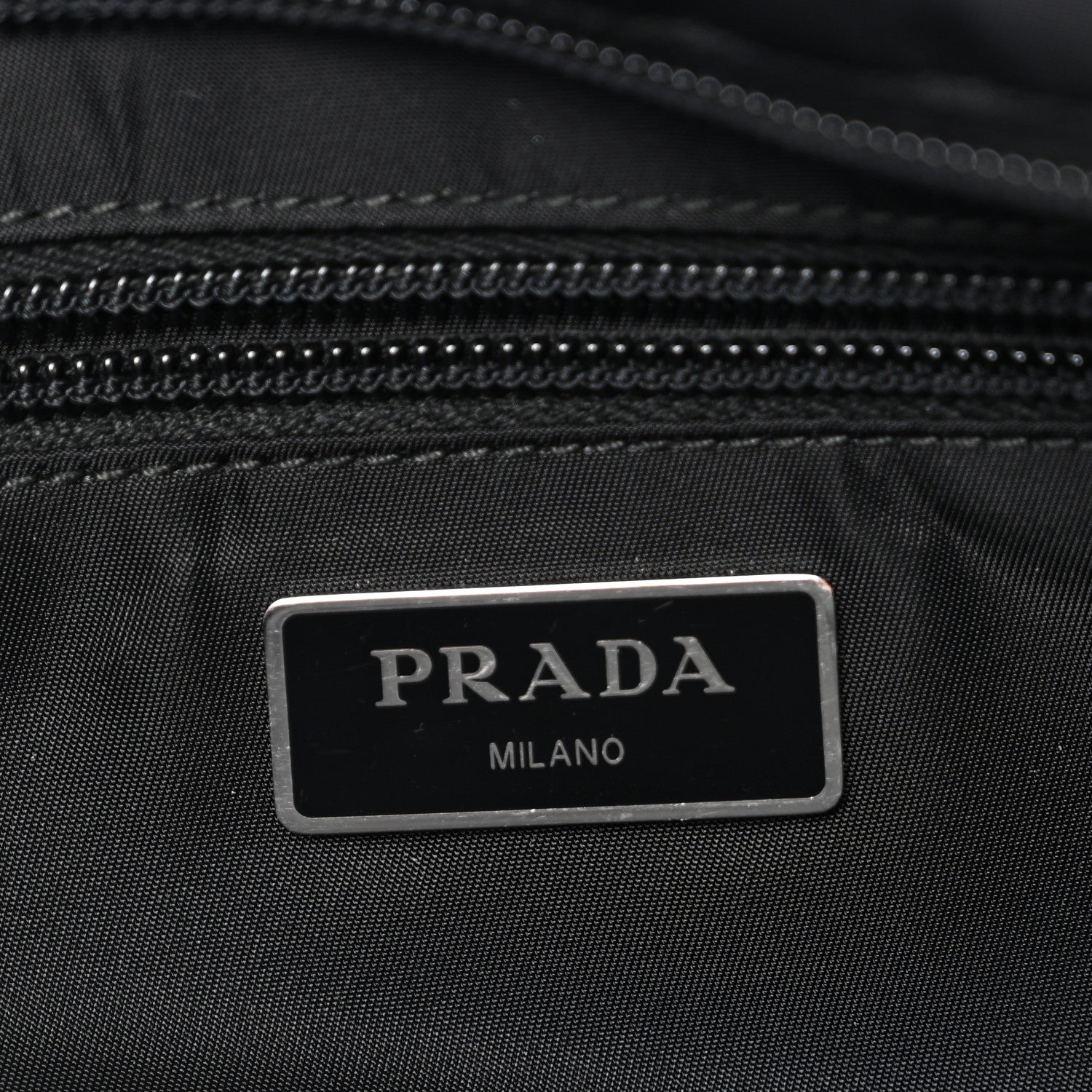 Prada Tessuto Nylon Montagna Belt Bag Black 7 of 10