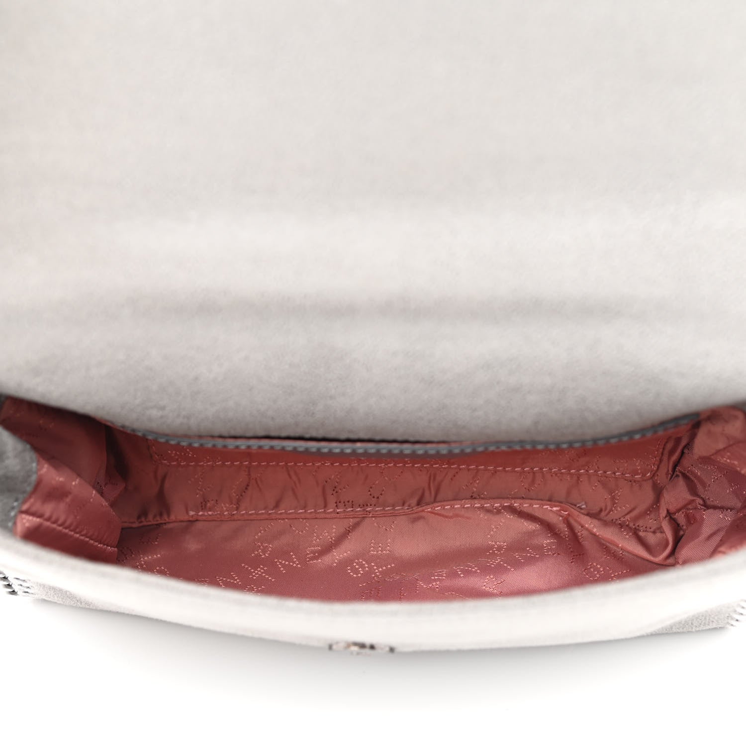 Stella McCartney Shaggy Deer Falabella Messenger Grey 4 of 10