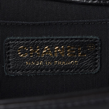 Chanel Lambskin Quilted Medium Boy Flap Black 6 of 7