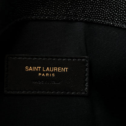 Saint Laurent Grain De Poudre Uptown Pouch Black 6 of 8